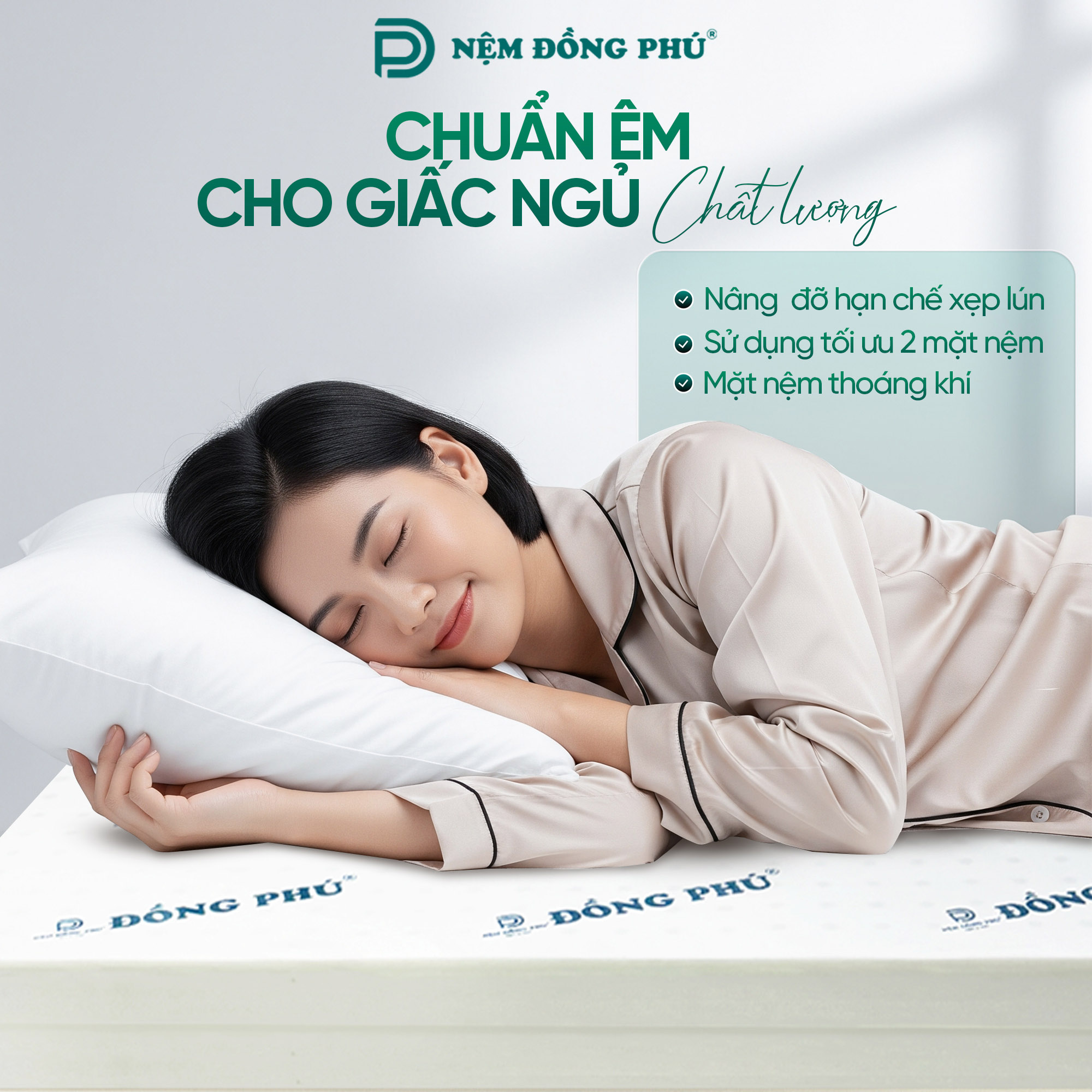Nệm gấp 1m x 2m phù hợp với nhiều người tiêu dùng Nệm gấp 1m x 2m phù hợp với nhiều người tiêu dùng