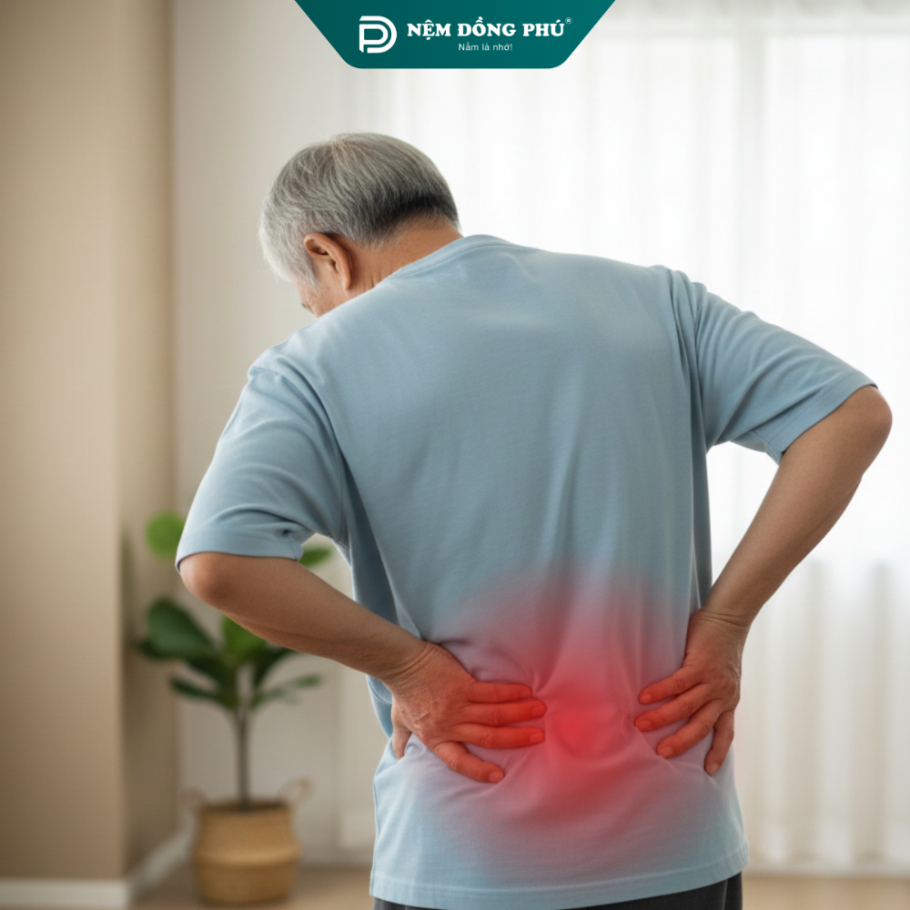 Chọn đệm phù hợp cho người cao tuổi hay đau lưng