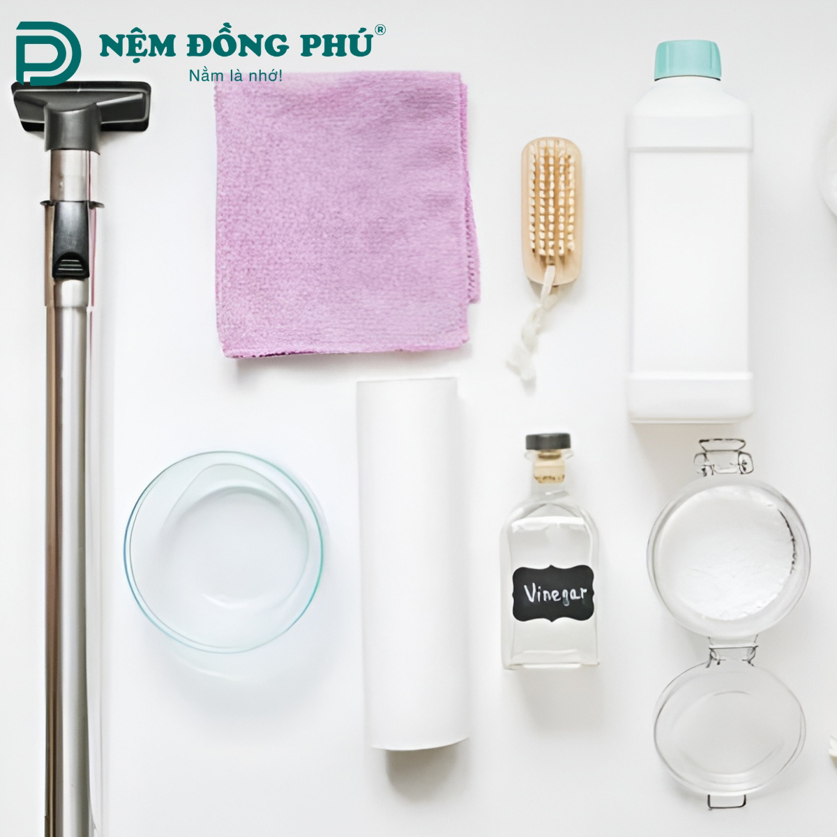 Một số dụng cụ cần chuẩn bị để giặt nệm Một số dụng cụ cần chuẩn bị để giặt nệm