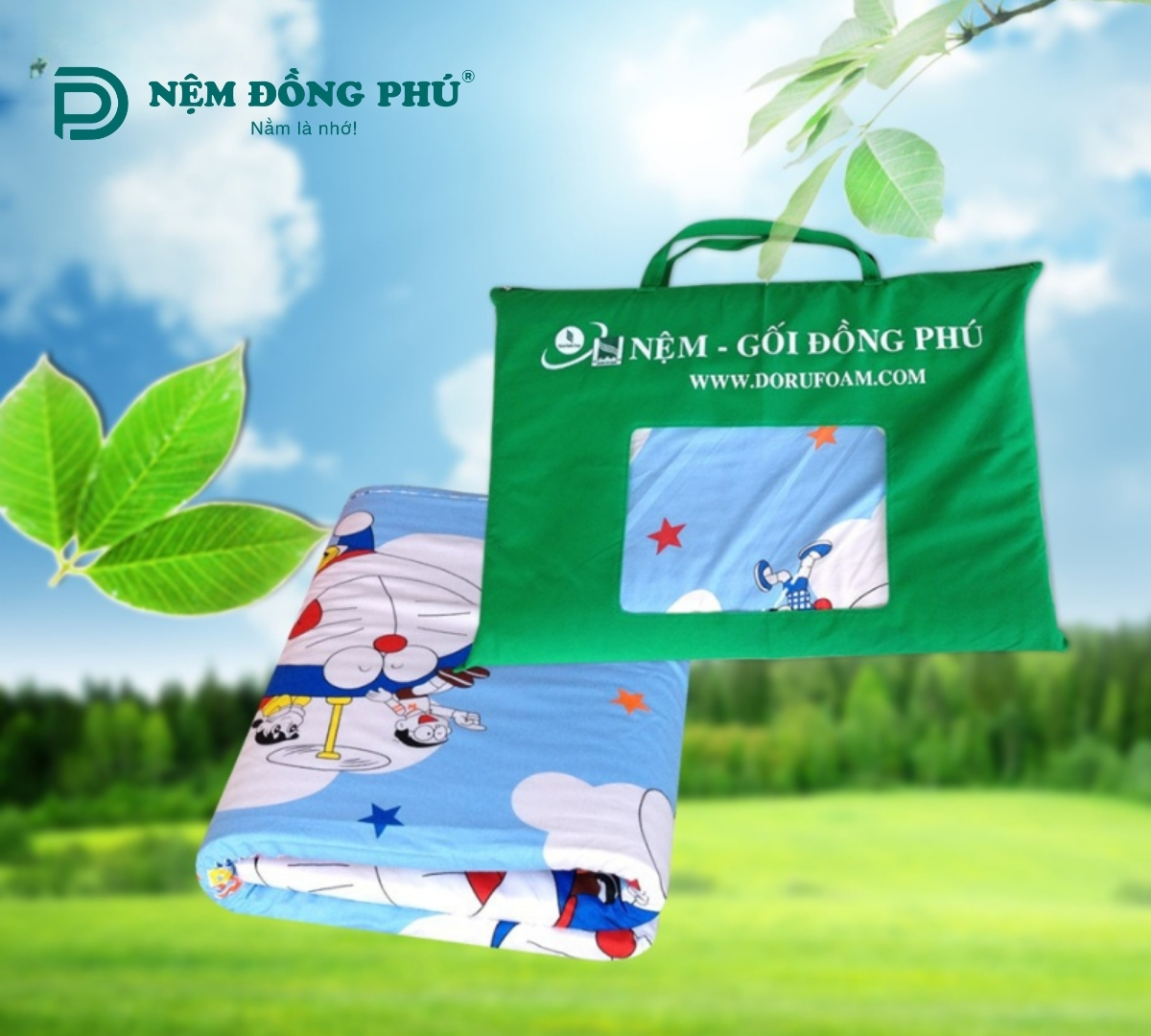 Nệm cao su Đồng Phú cho bé