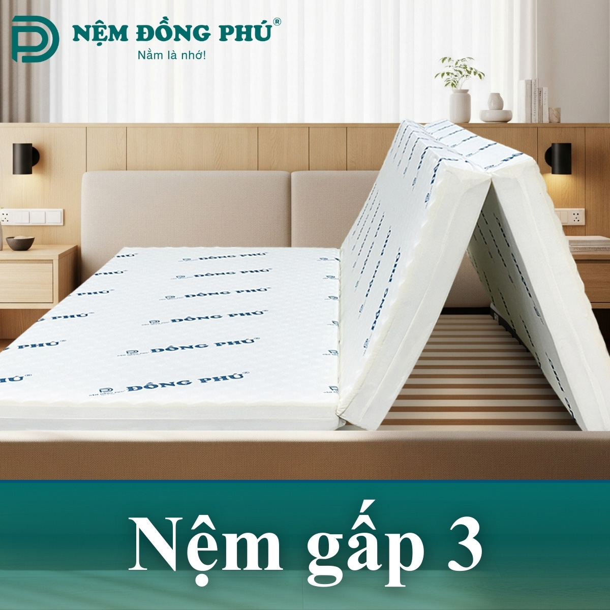 Nệm gấp 3 là gì?