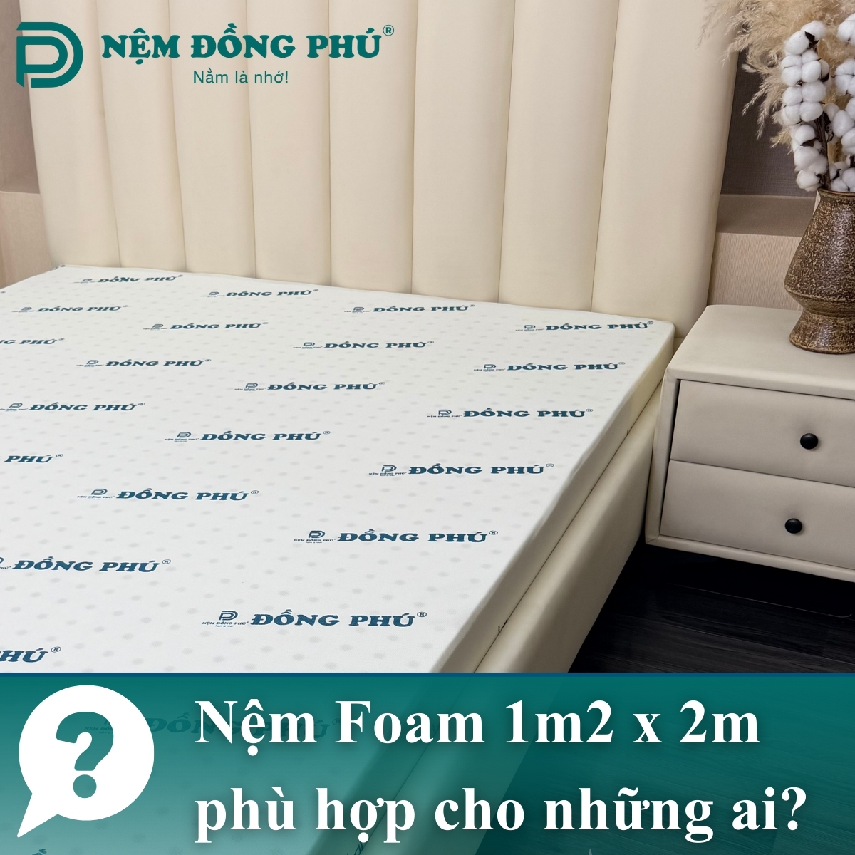 Nệm 1m2 x 2m phù hợp với những ai?