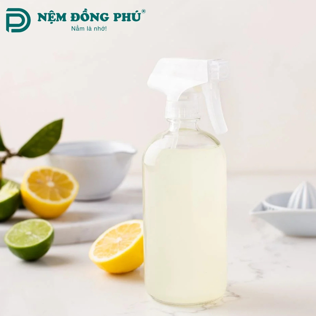 Dùng chanh tươi để xử lý nệm bị mốc