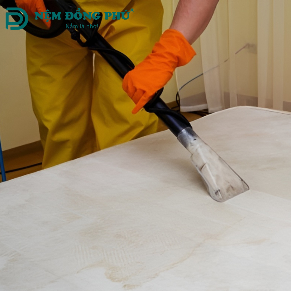 Hướng dẫn cách giặt nệm gấp tại nhà chi tiết