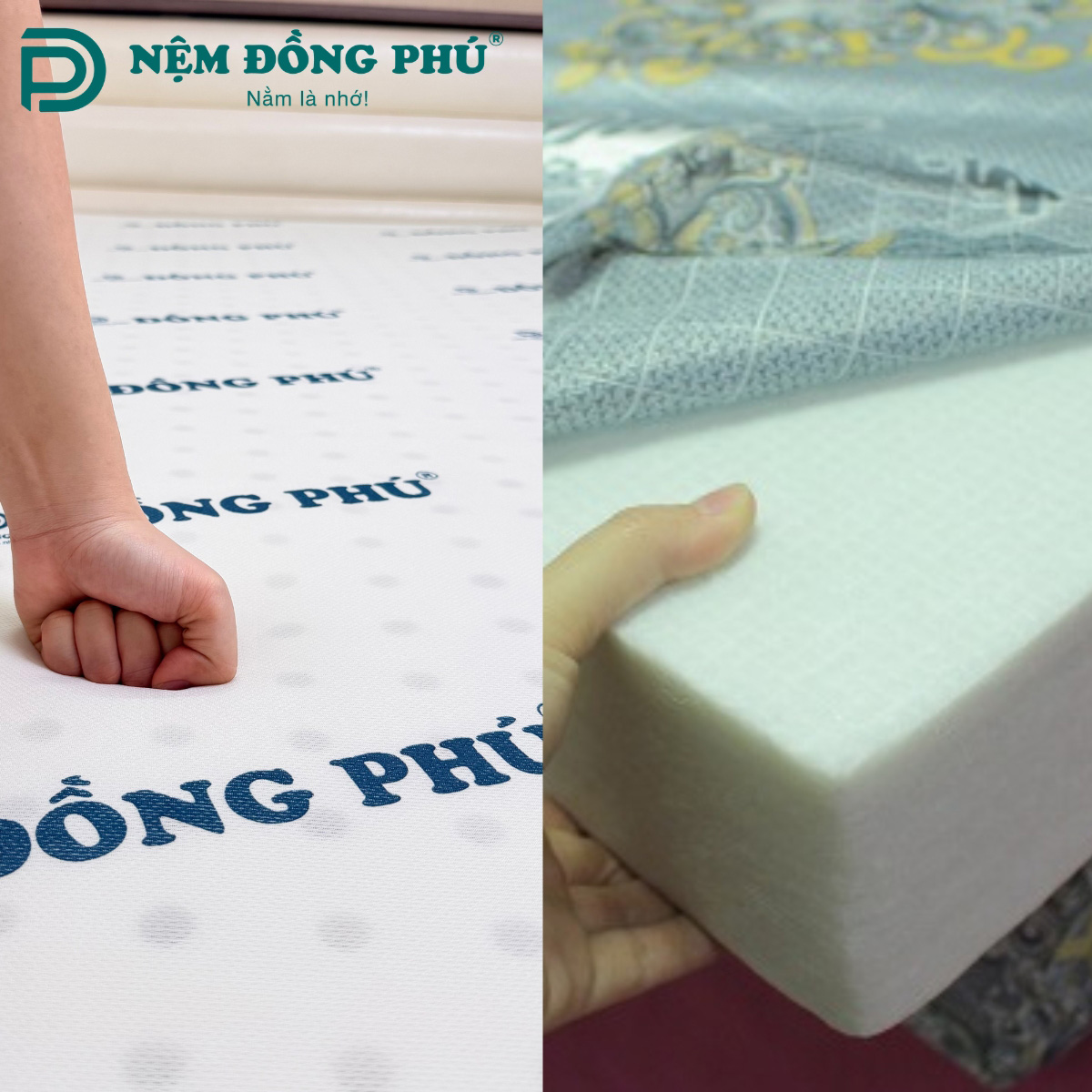 So sánh nệm foam và nệm bông ép chi tiết