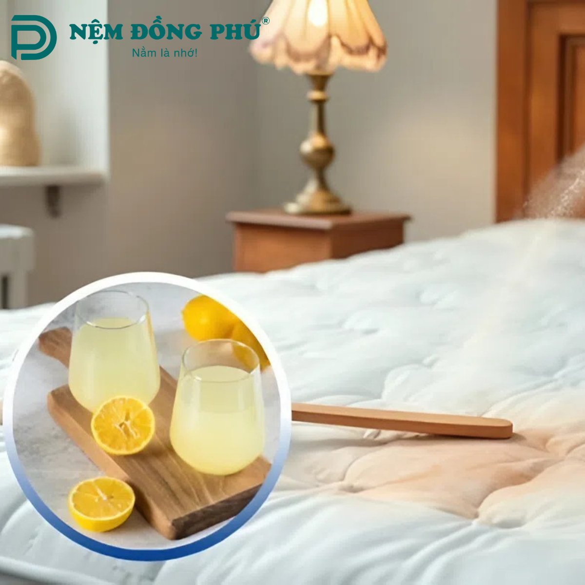 Chanh tươi cũng là cách khử mùi nôn trên nệm khá hiệu quả