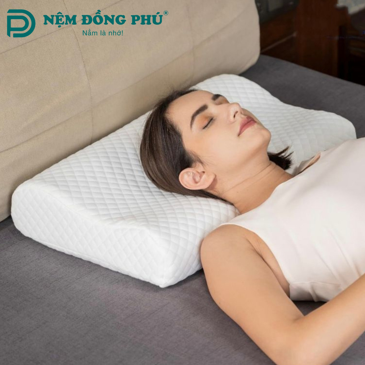 Sử dụng ga trải giường là phương pháp tốt để nằm cải thiện nệm cao su non bị nóng