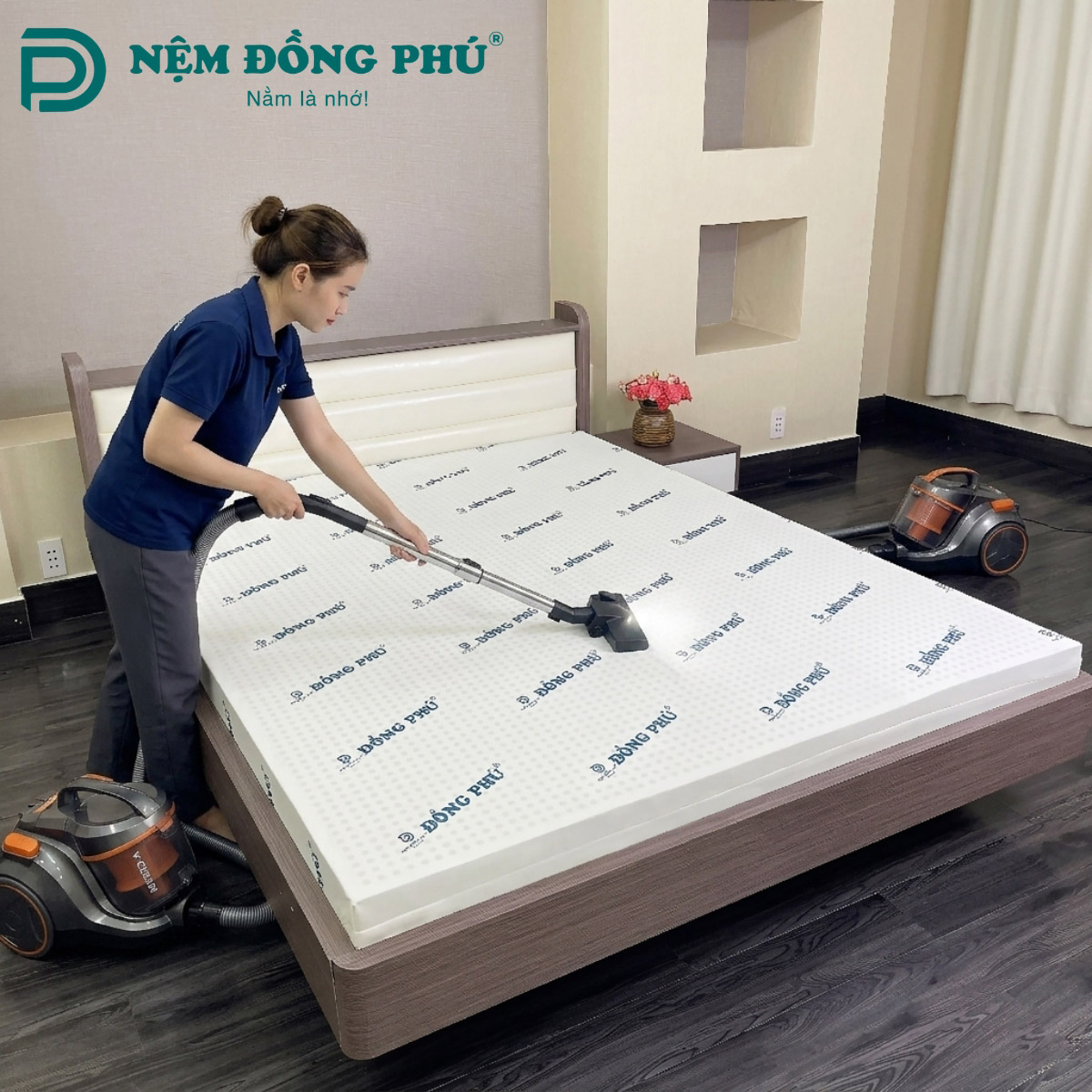 Các bước vệ sinh nệm cao su đúng cách tại nhà