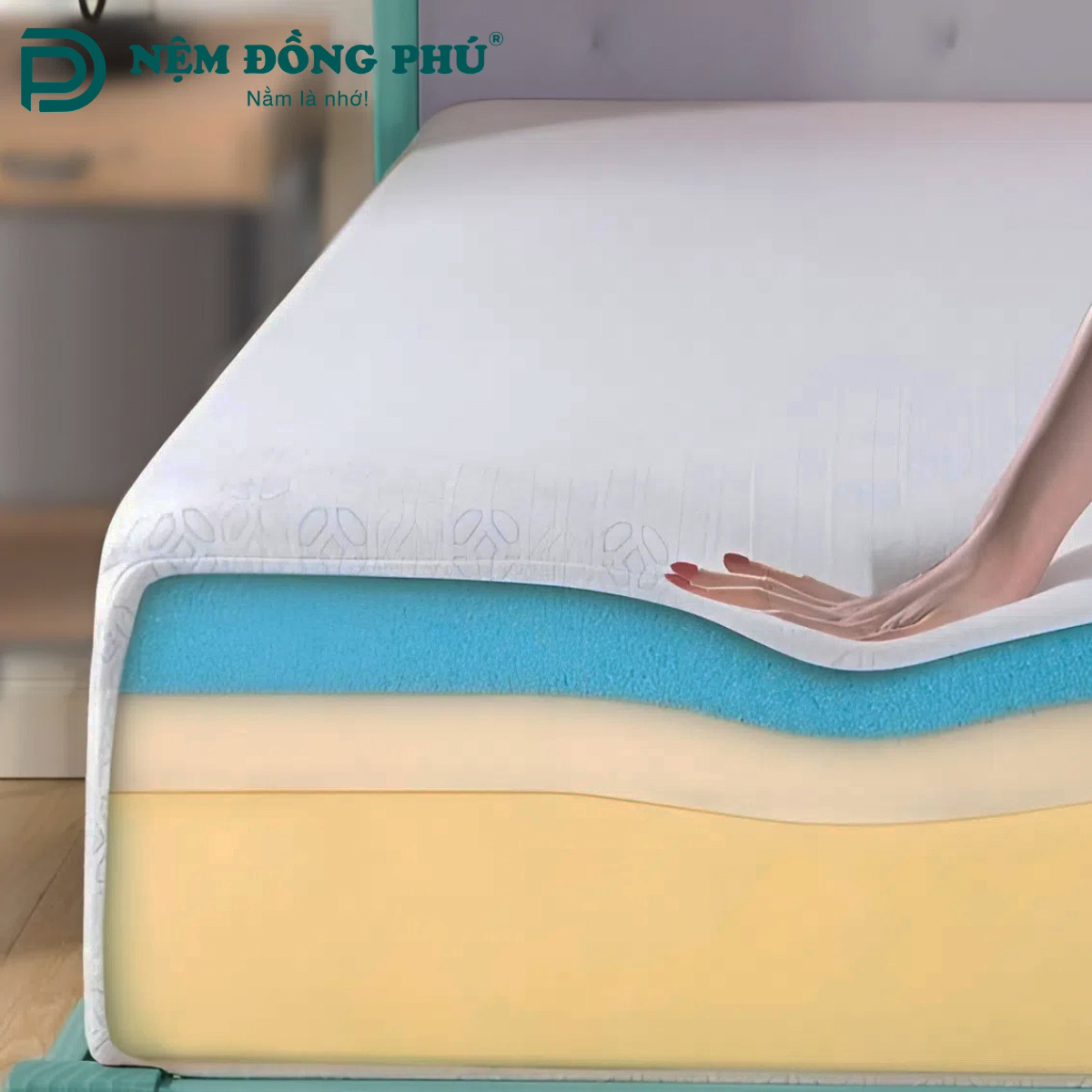 Cấu tạo của nệm cao su foam