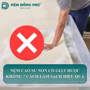 nem cao su non co giat duoc khong 2