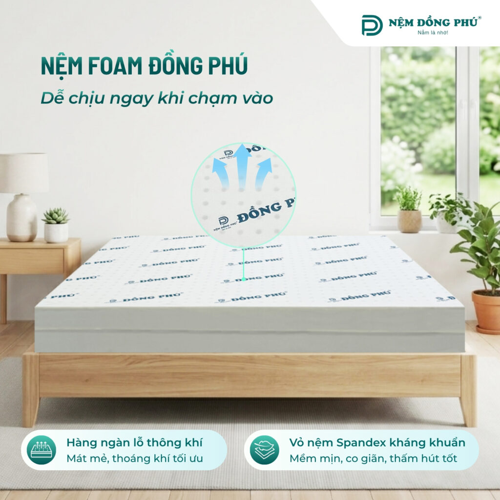 Đệm Foam Đồng Phú