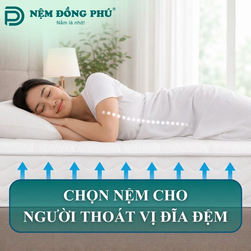 Cách chọn nệm cho người thoát vị đĩa đệm