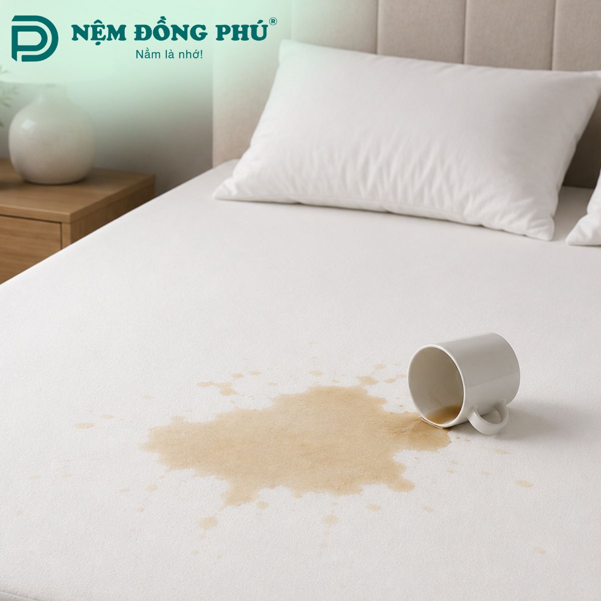 Xử lý các vết bẩn thường gặp trên đệm mút đơn giản tại nhà