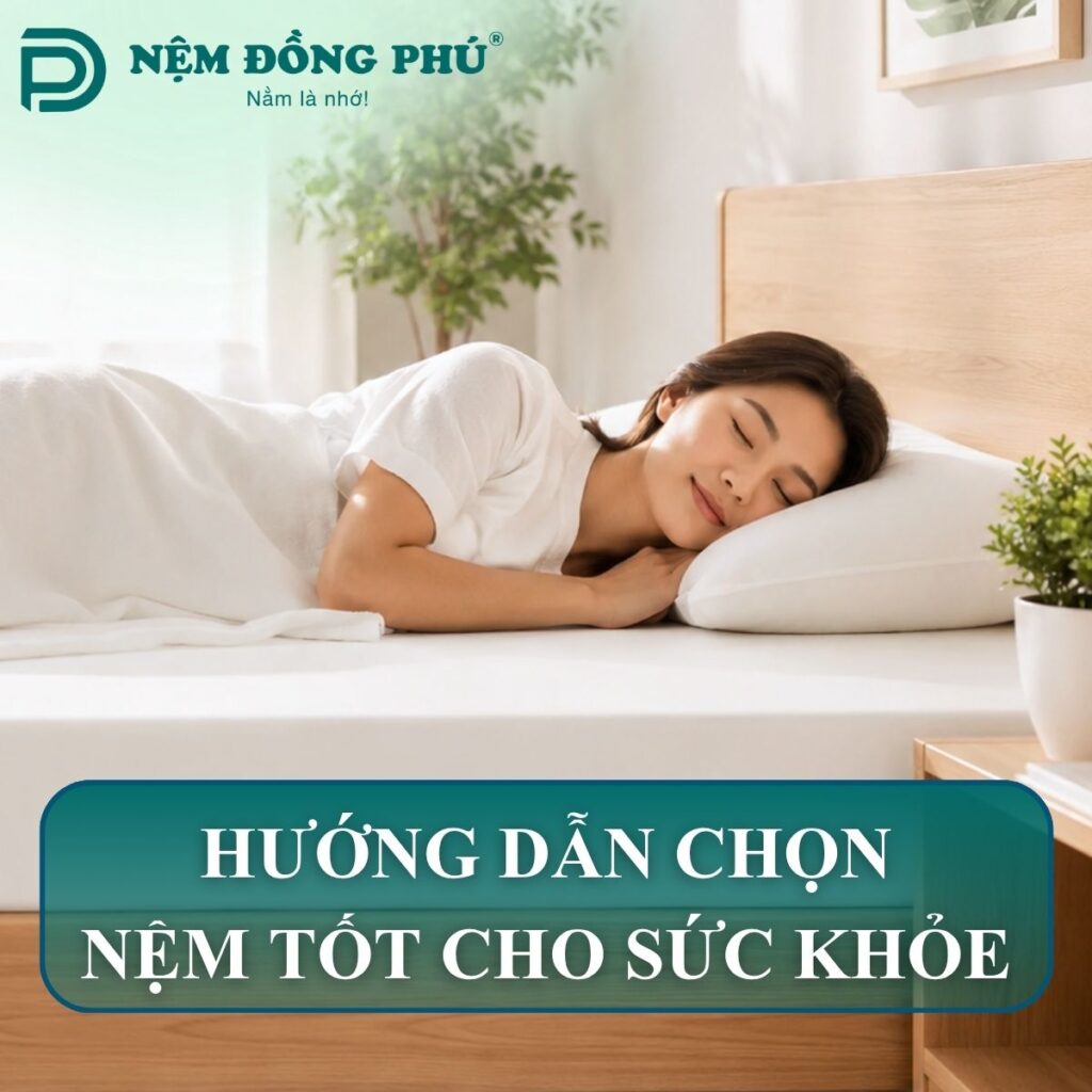 chọn nệm tốt cho sức khỏe