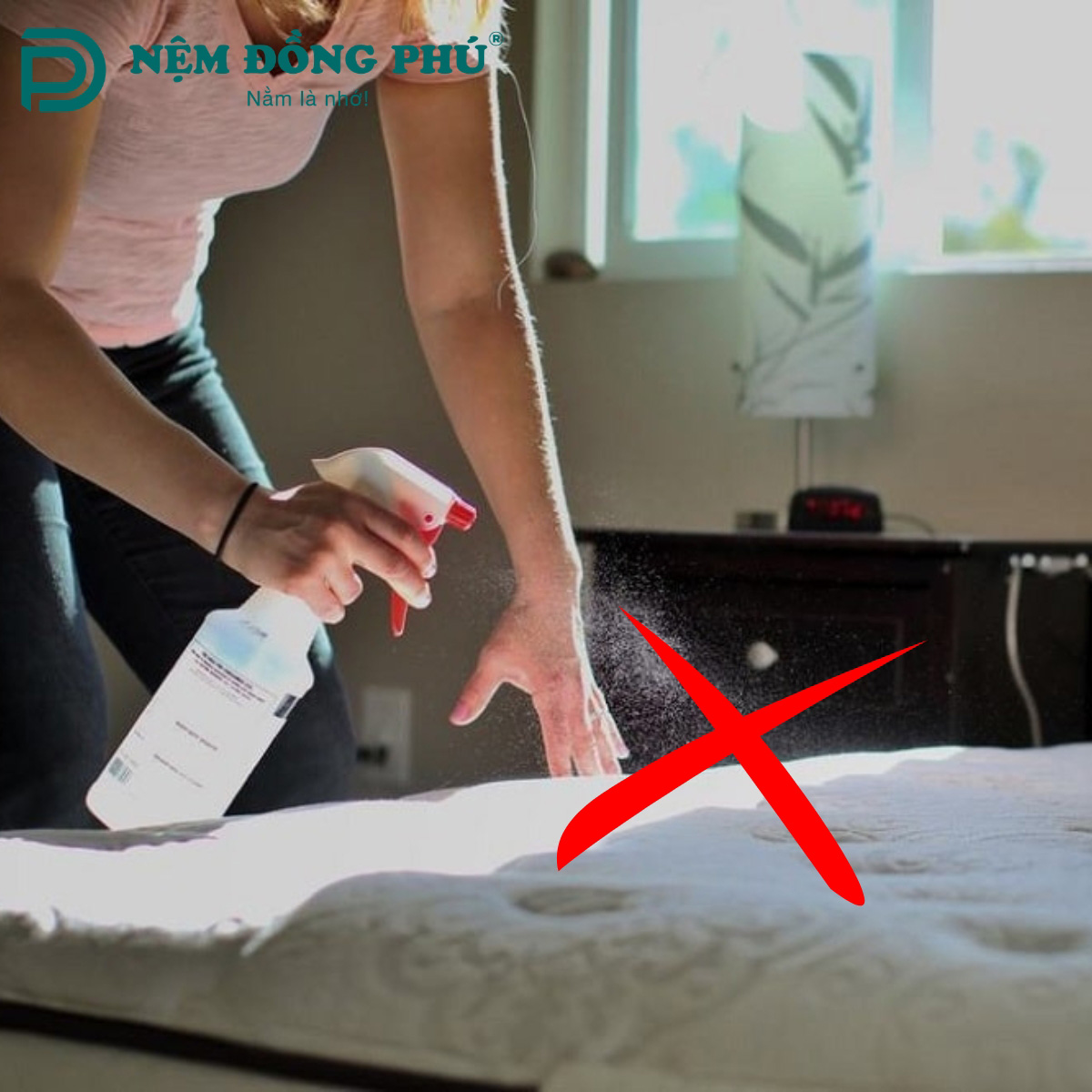 Không nên sử dụng chất tẩy rửa mạnh