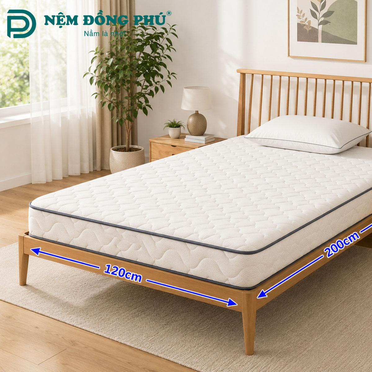 Kích thước đệm đơn là gì?