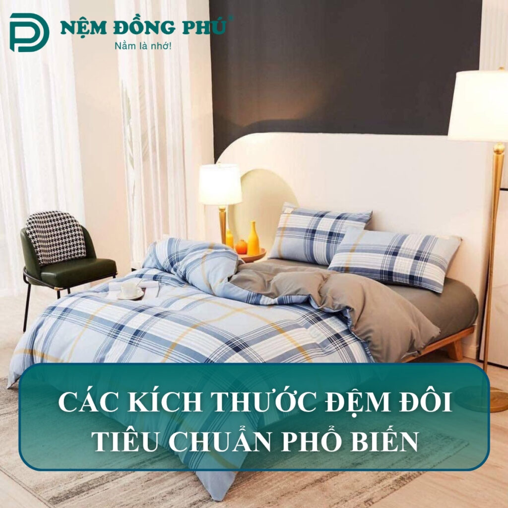 Kích thước nệm đôi