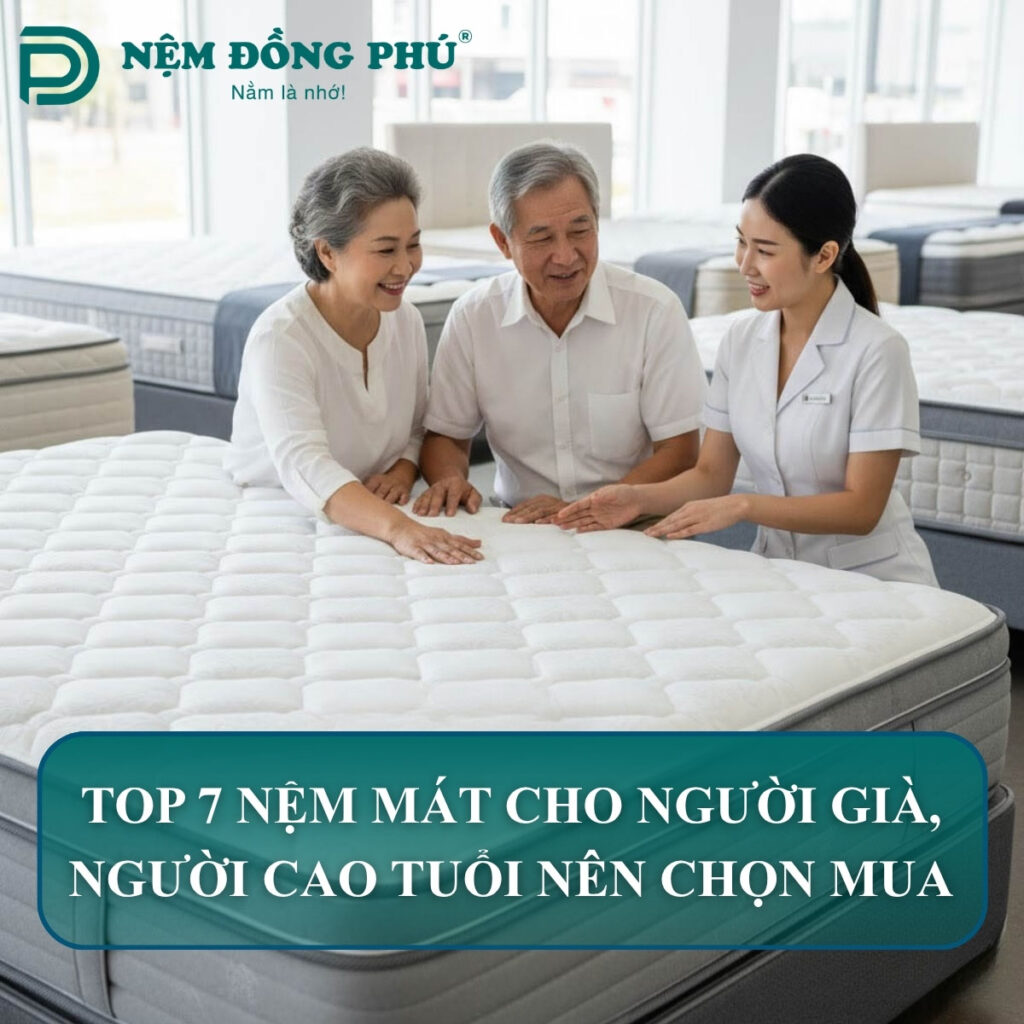 Nệm mát cho người già