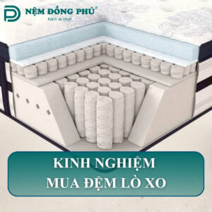 Kinh nghiệm mua đệm lò xo